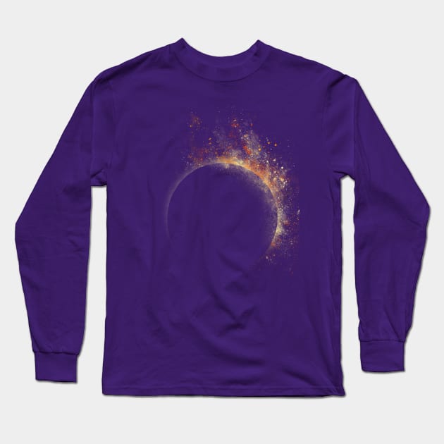 Eclipse Long Sleeve T-Shirt by Hawkness